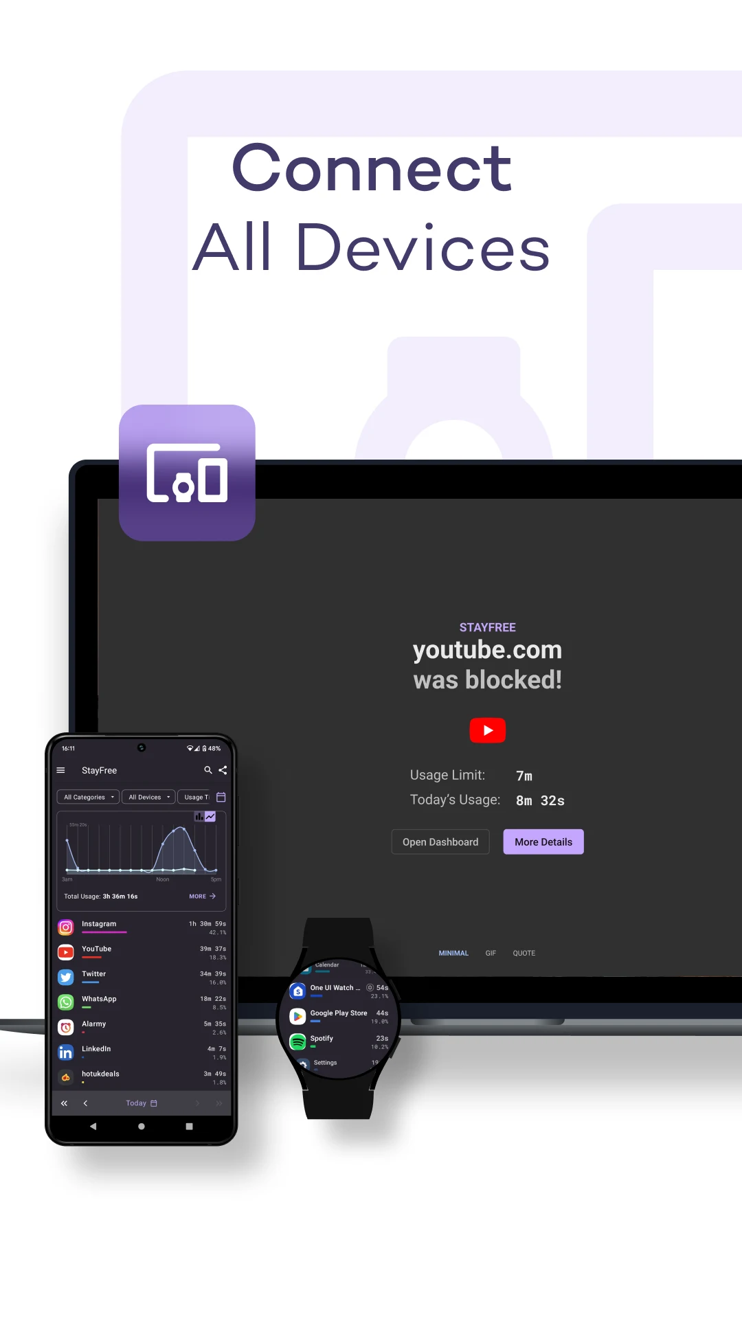 StayFree - Screen Time screenshot